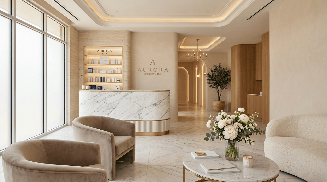 Luxury medical clinic interior